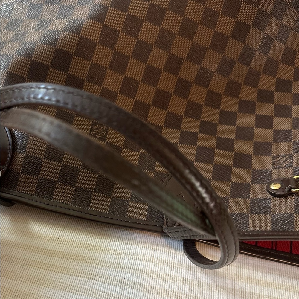 Authentic LV Damier Ebene Neverfull MM - Picture 13 of 16